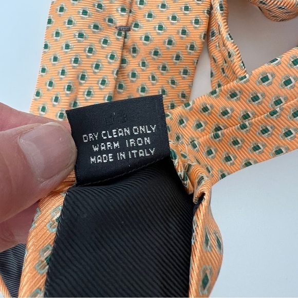 Ermenegildo Zegna Men’s Silk Neck Tie Necktie Made in Italy - Picture 8 of 8